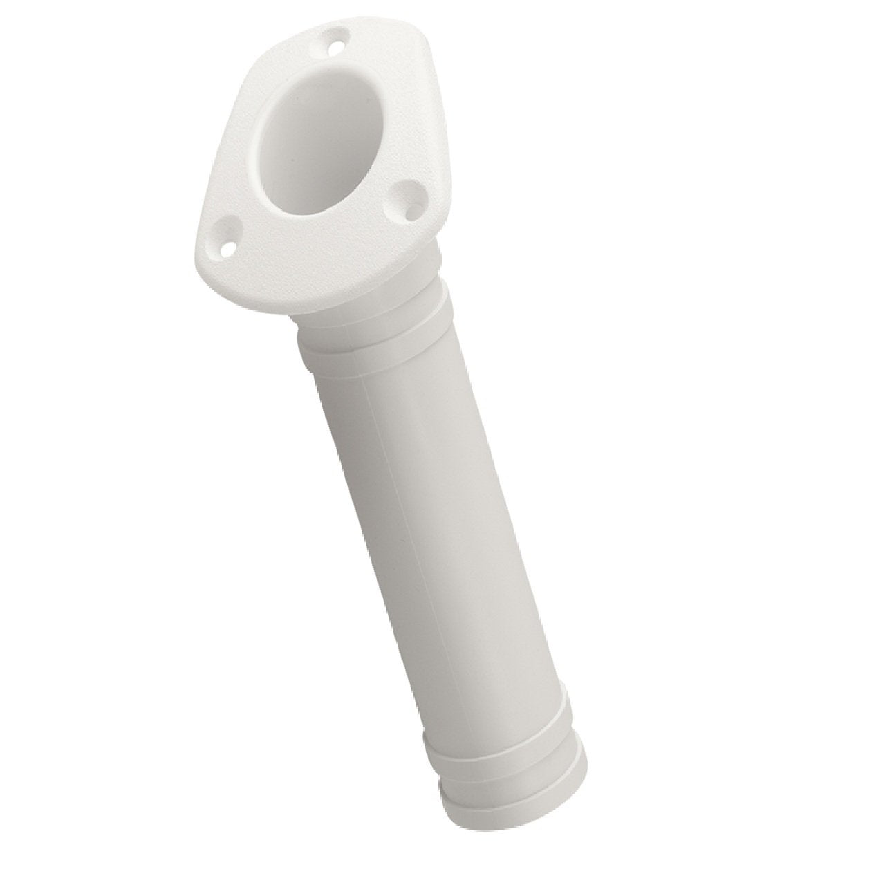 Sea-Dog Flush Mount Fishing Rod Holder - White