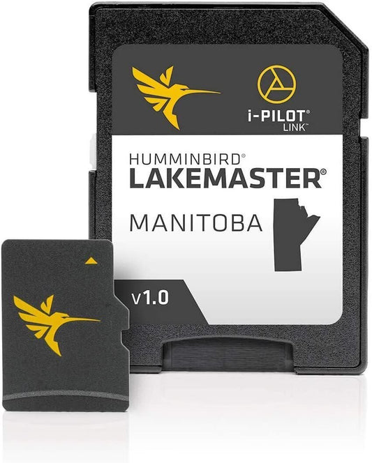 Map Card Humminbird 600056-1 LakeMaster Manitoba V1 Digital GPS Maps Micro Card