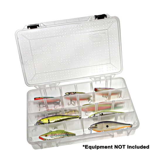Plano Deep Hydro-Flo™ Stowaway® 3700 - Fishing Tackle Storage Clear
