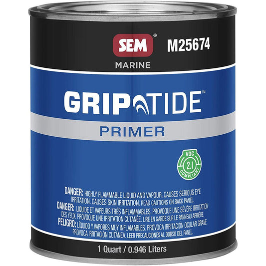 SEM GripTide™ Boat Paint Primer - Quart (M25674) Boat Primer