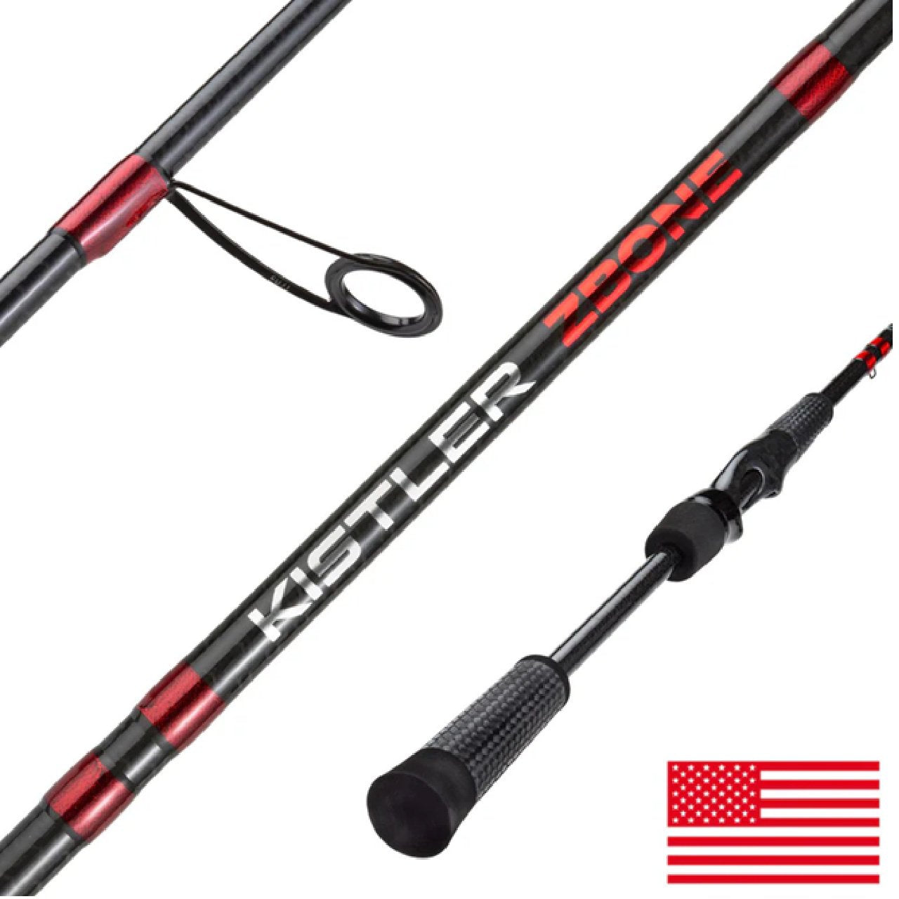 Kistler Z Bone 2026 Spinning Rod 7'3" Fast Action Medium-Lite Toray Carbon