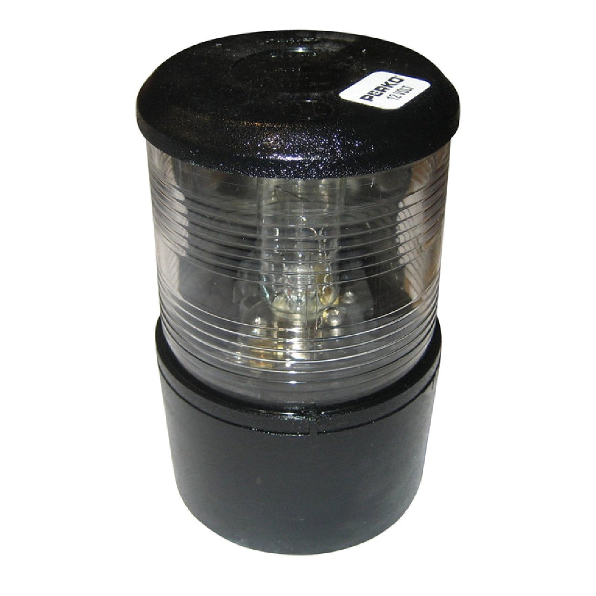 Perko Masthead Light f/Sail or Power Less Than 20M - 12VDC - Black Base Mount/White Light