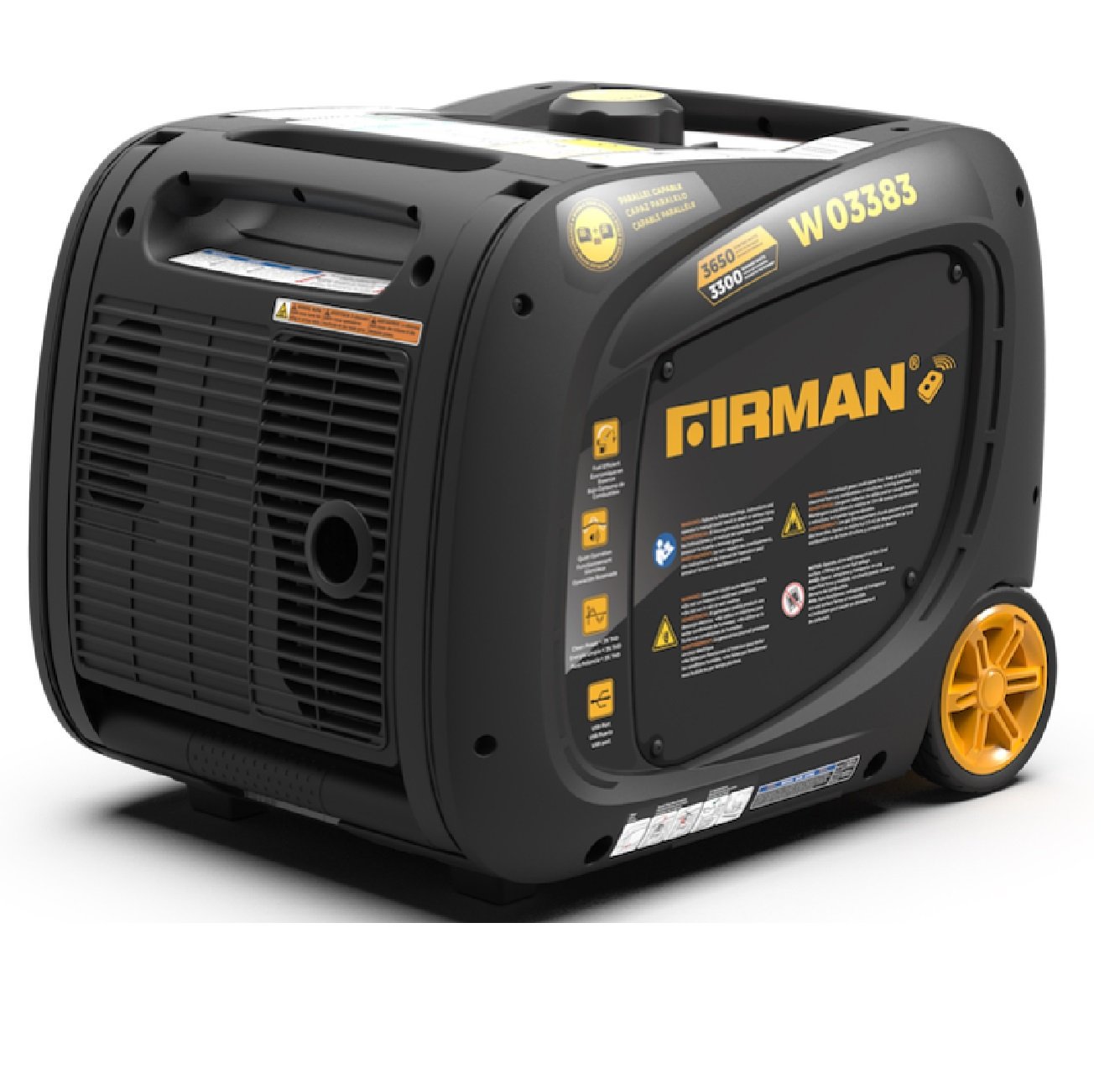 Firman Inverter Portable Generator 3650W Remote Start 3300 Start /3650 Run