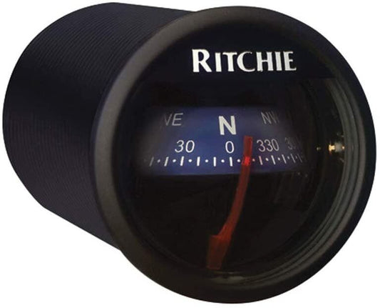 Compass RitchieSport X-21BU - Black Housing with Blue 2-inch Direct Reading...