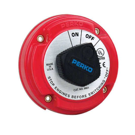 Perko Medium Duty Battery Disconnect Shut Off/On - 250 Amp Continuous,