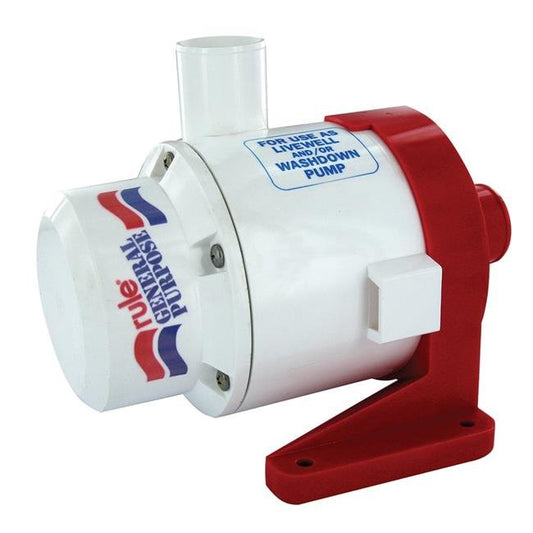 Rule 18A 24V 3700 GPH General Purpose End Suction Centrifugal Pump