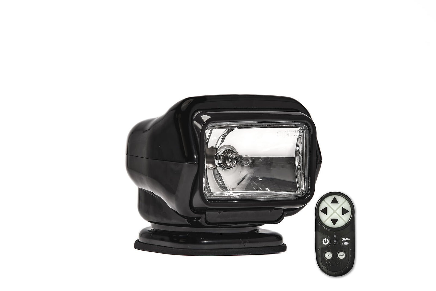 Golight Stryker ST Series Portable Magnetic Base Black Halogen w/Wireless Remote