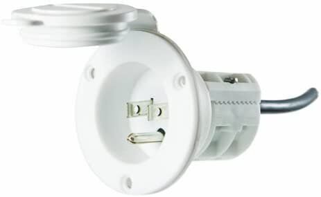Minn Kota MKR-23 Power Port Saltwater Battery Accessory, White