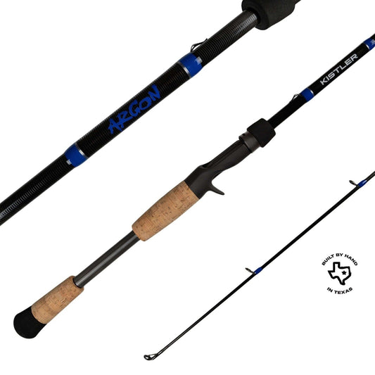 Kistler Argon Hollow Body Frog, Toads Casting Fishing Rod 7' 3" MH