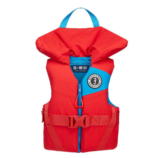 Mustang Lil' Legends Youth Foam PFD - Imperial Red - Youth