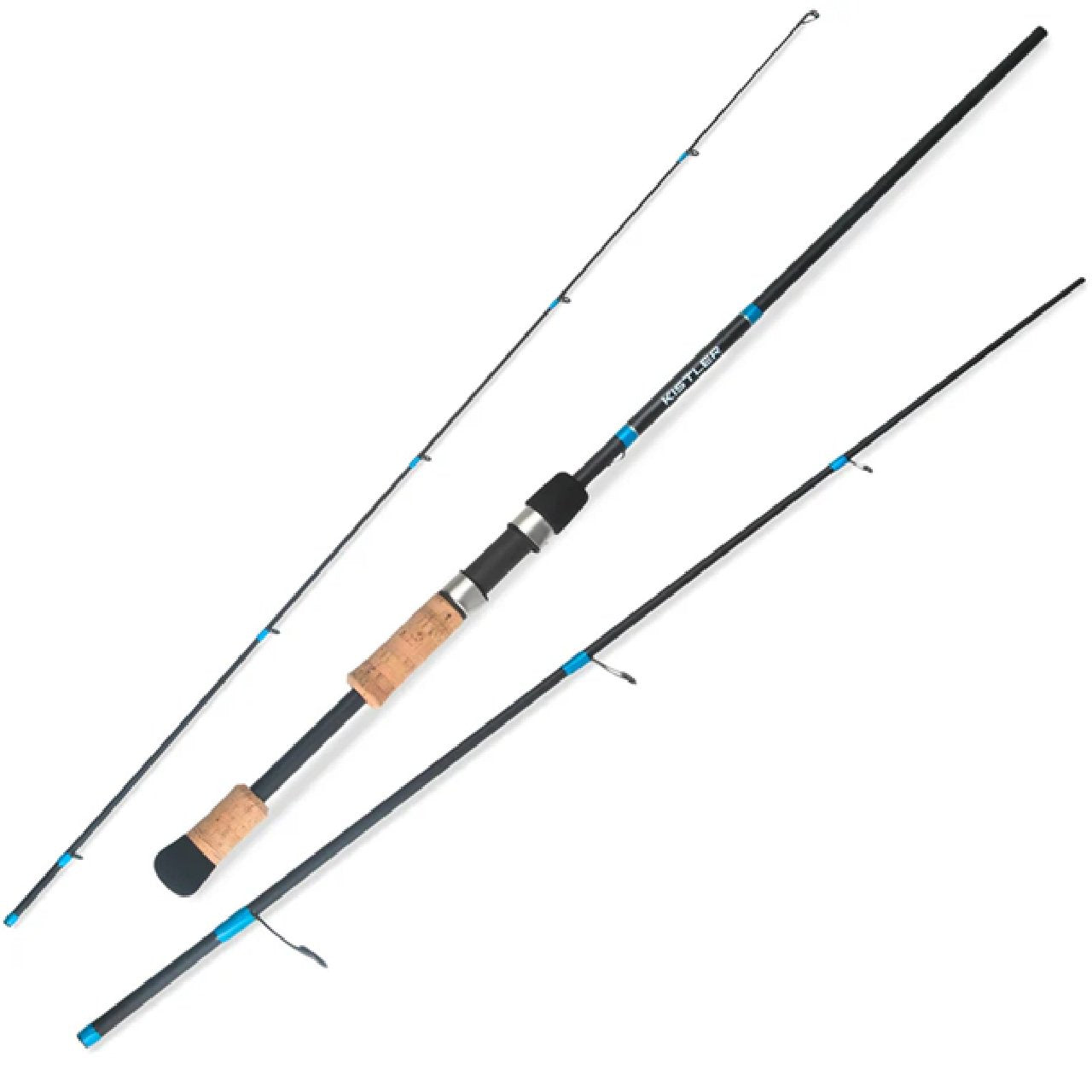 Kistler World Travel Series 3 pc Spinning Fishing Rod 7.0 LMH