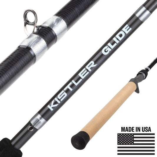 Kistler Glide Bait Casting Fishing Rod 7'6" Heavy w/Moderate Action