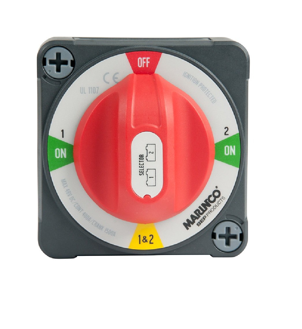 BEP Pro Install 400A EZ-Mount Battery Selector Switch