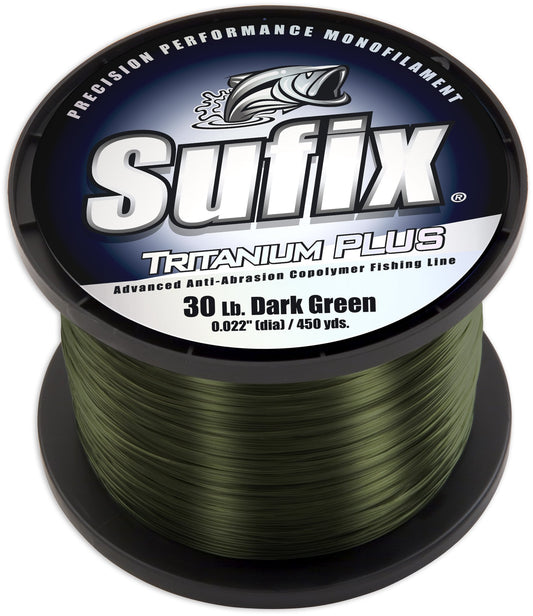 Sufix Tritanum Plus™ - 30lb - Dark Green - 450 yds