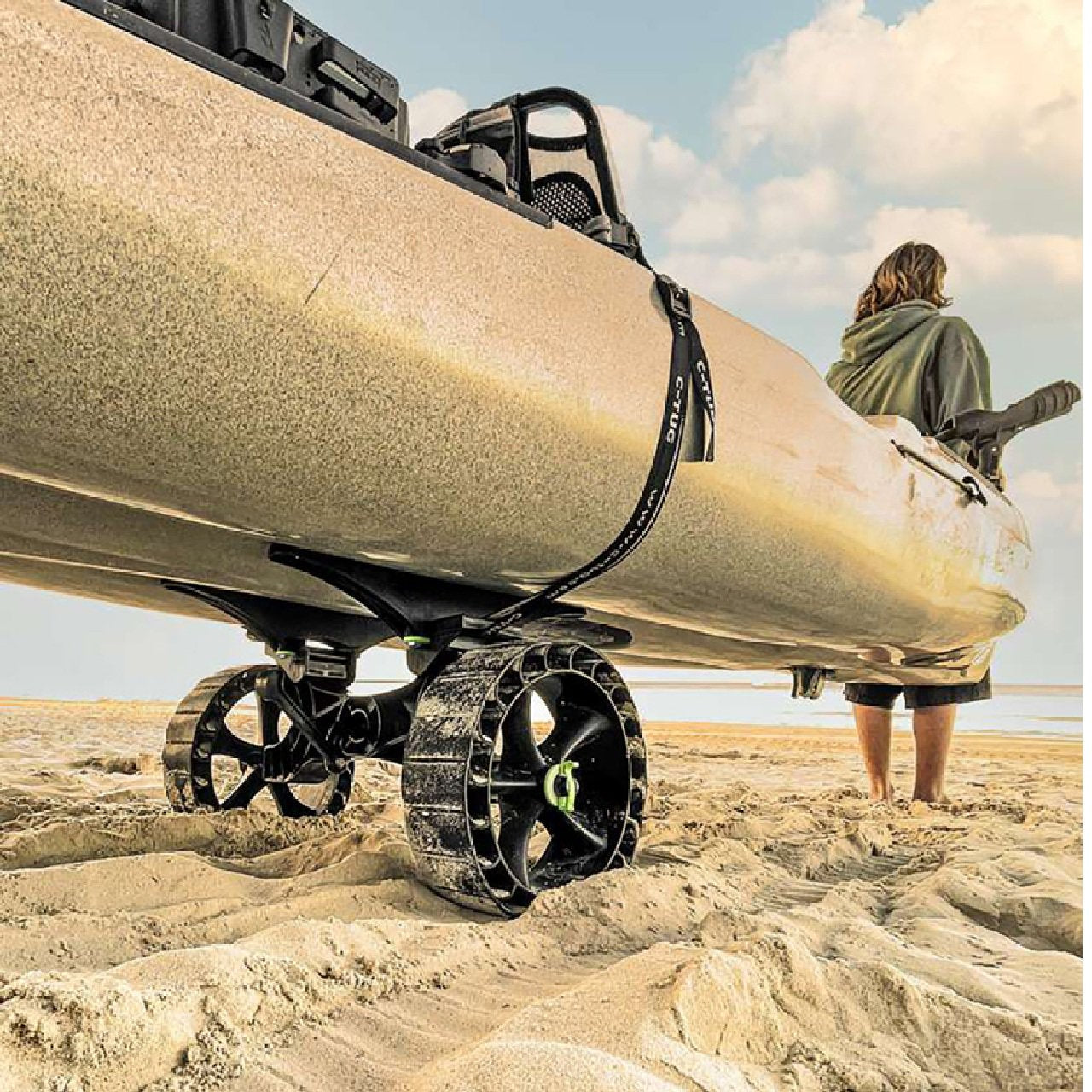 RAILBLAZA C-Tug R w/Sandtrakz Wheels Kayak/Canoe Cart