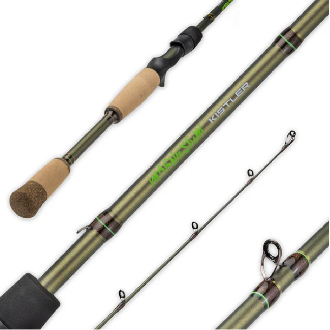 Kistler Magnesium 7'2" Heavy Fast Action Casting Fishing Rod