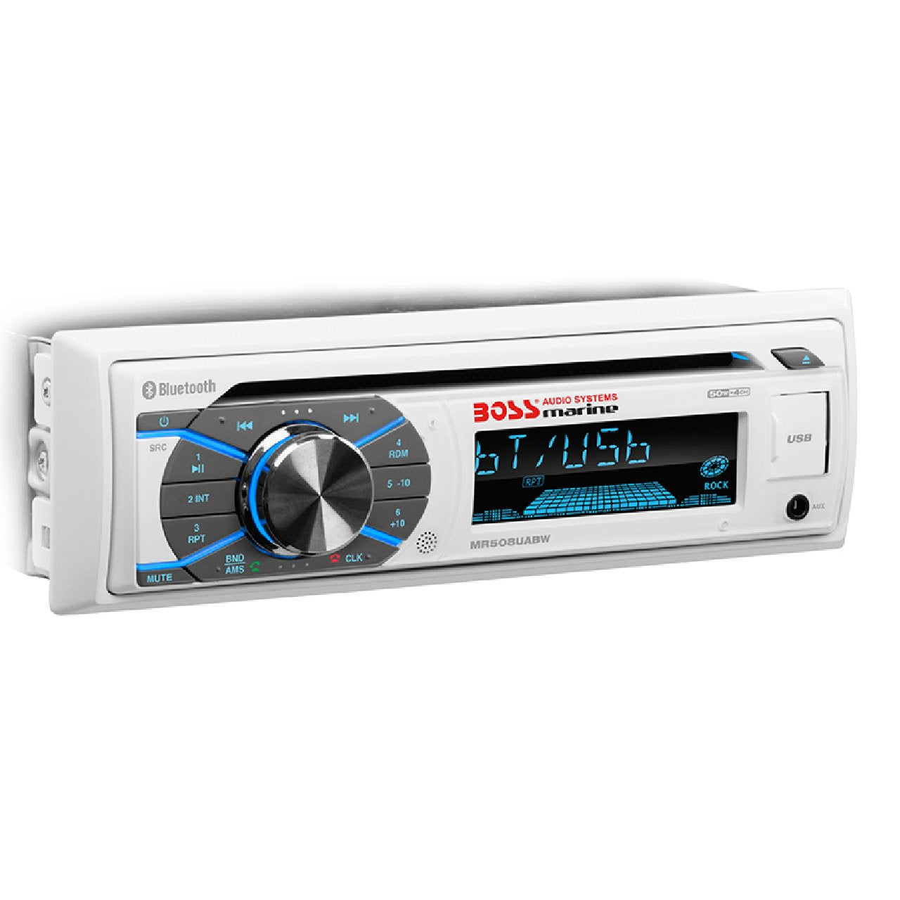 Boss Audio MR508UABW Marine Stereo w/AM/FM/CD/BT/USB