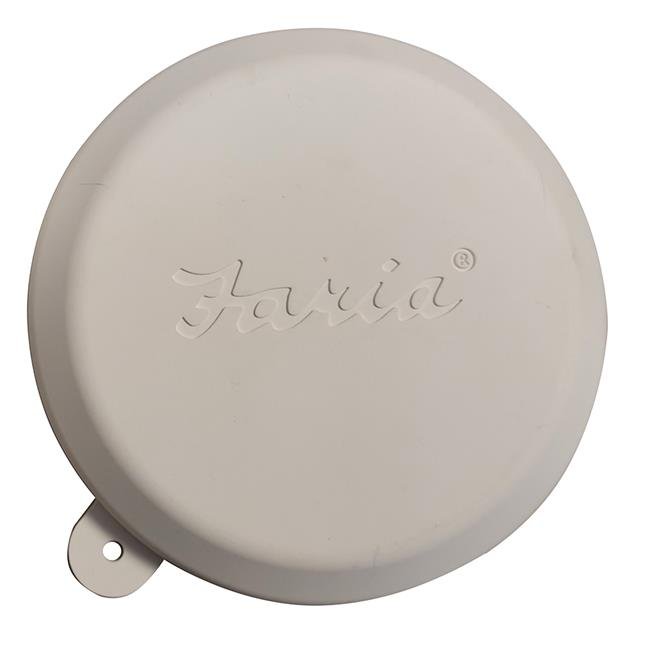 Faria Beede Instruments F91401 2 in. Gauge Weather Cover, White