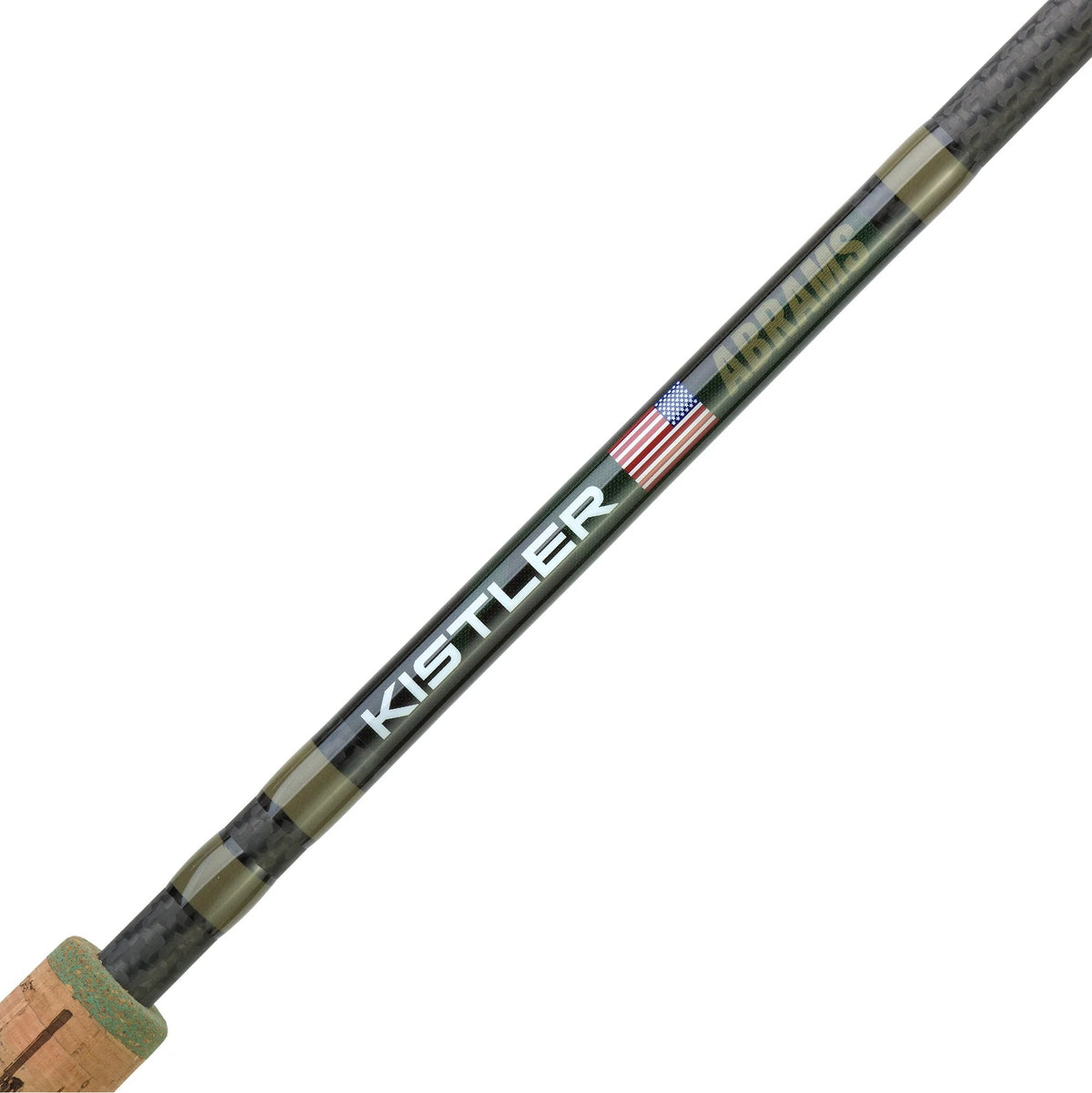 Kistler 2027 Abrams M1A2 Spinning Fishing Rod 7'3" Coax -Light-Med-Heavy Power