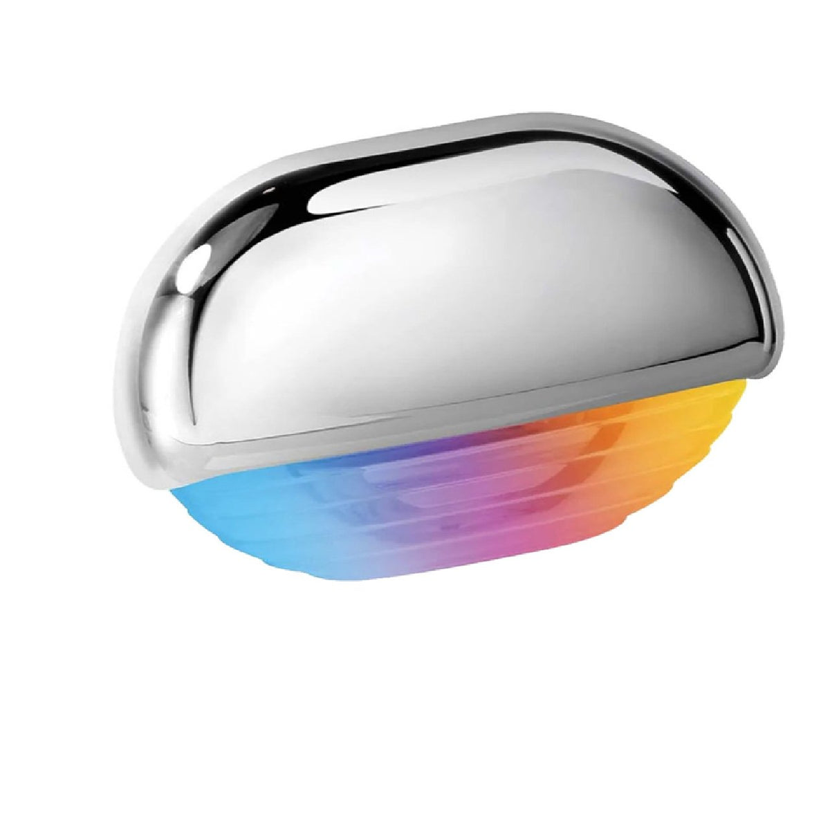 Hella Marine Apelo RGB Step Boat Lamp - Chrome Cap(2 Pack)