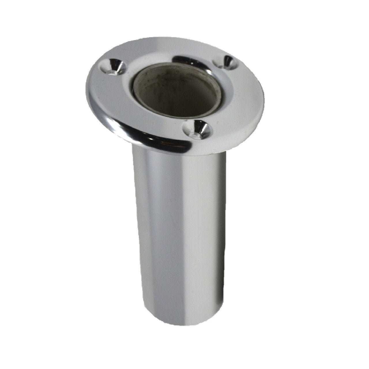 TACO Flush Mount Fishing Rod Holder 10° - Deluxe Anodized Finish