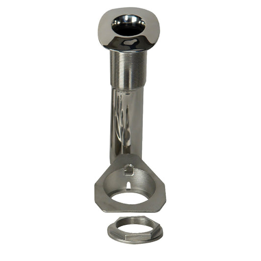 C.E. Smith 70 Series Screwless Flush Mount Rod Holder - 15 Degree - Stainless Steel - Cast Bottom - Black Liner - Boxed