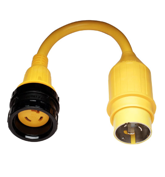 Marinco 110A Shorepower Pigtail Adapter - 30A Female to 50A Male
