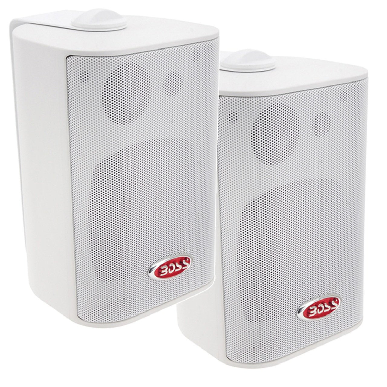 Boss Audio 4" MR4.3W Box Boat Speakers - White - 200W