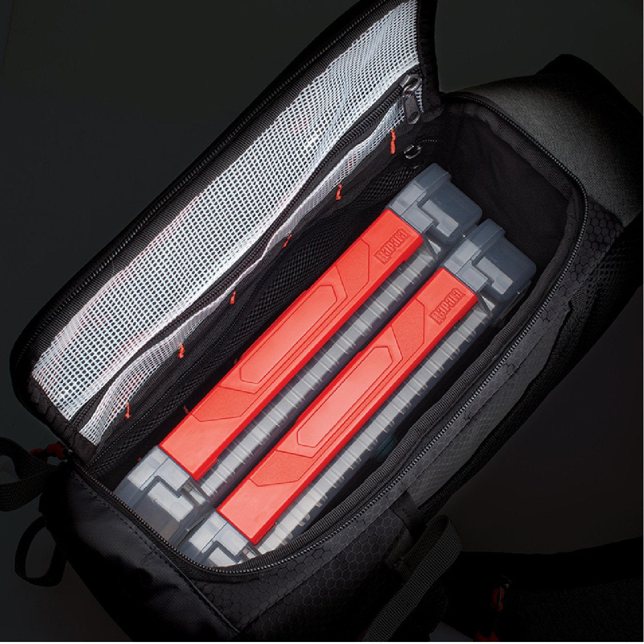 Rapala Venture 8 Liter Sling Pack - Compact Fishing Tackle Bag for Kayak & Shore Fishing
