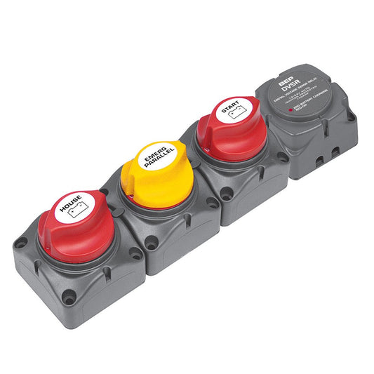 BEP Horizontal Battery Distribution Cluster f/Single Engine w/Two Battery