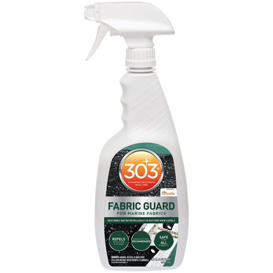 303 Marine Boat Fabric Spray Guard - 32oz restores lost water repellency