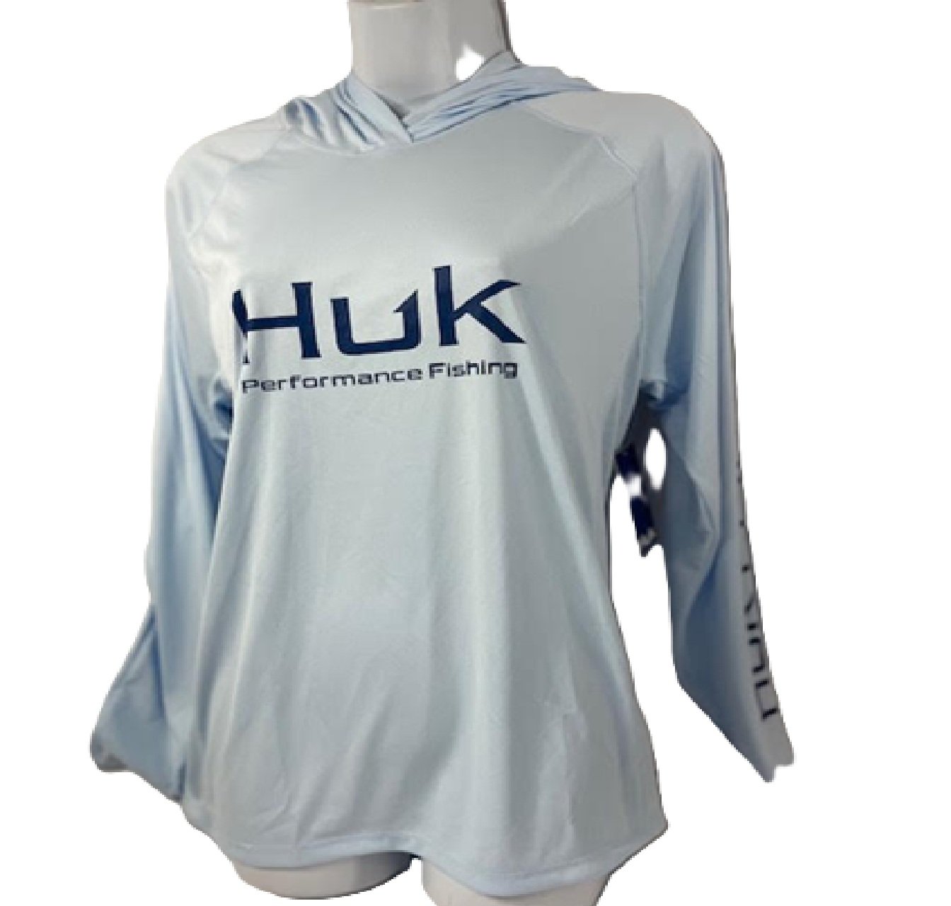 HUK Men's Standard Pursuit Vented Long Sleeve Hoodie, Fishing Shirt-Small