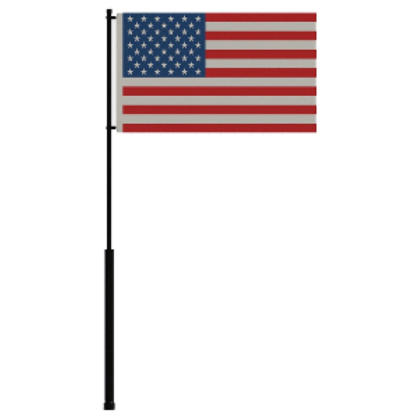Mate Series Flag Pole - 36" w/USA Flag