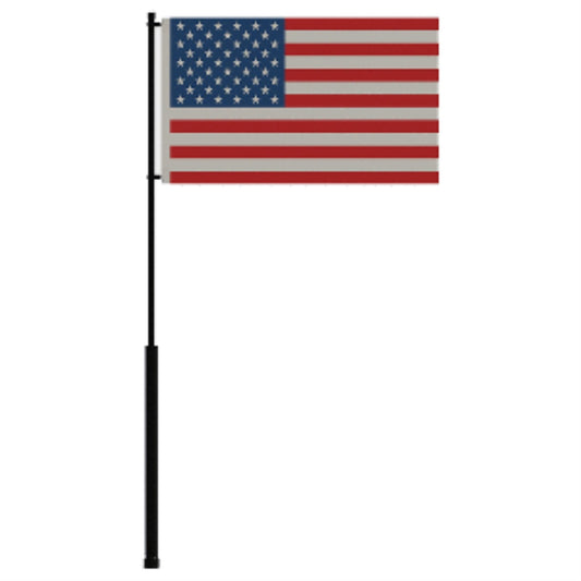 Mate Series Flag Pole - 36" w/USA Flag