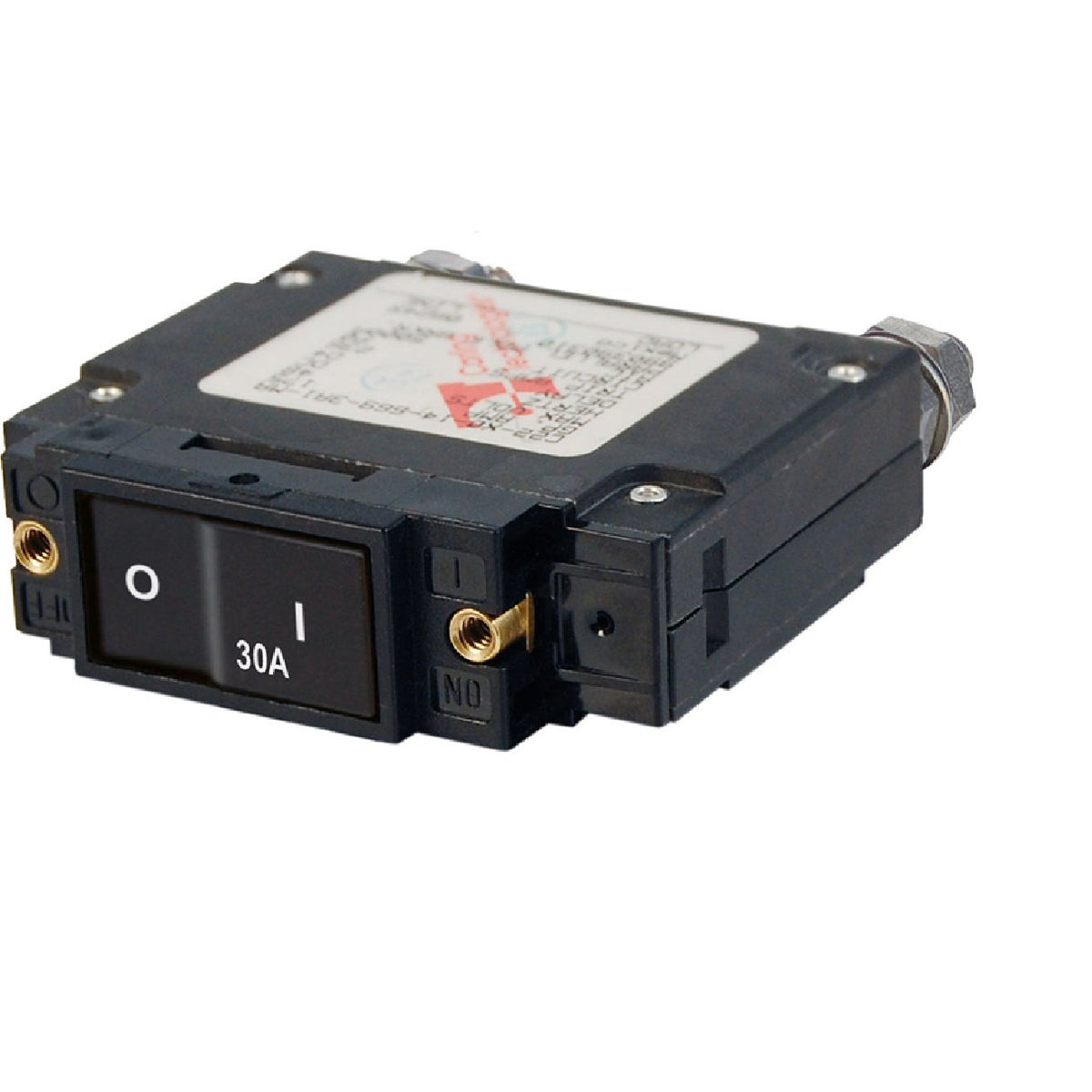 Blue Sea 7545 C-Series Flat Rocker Circuit Breaker - Single Pole - 30A