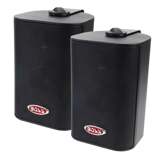 Boss Audio 4" MR4.3B Box Boat Speakers - Black - 200W