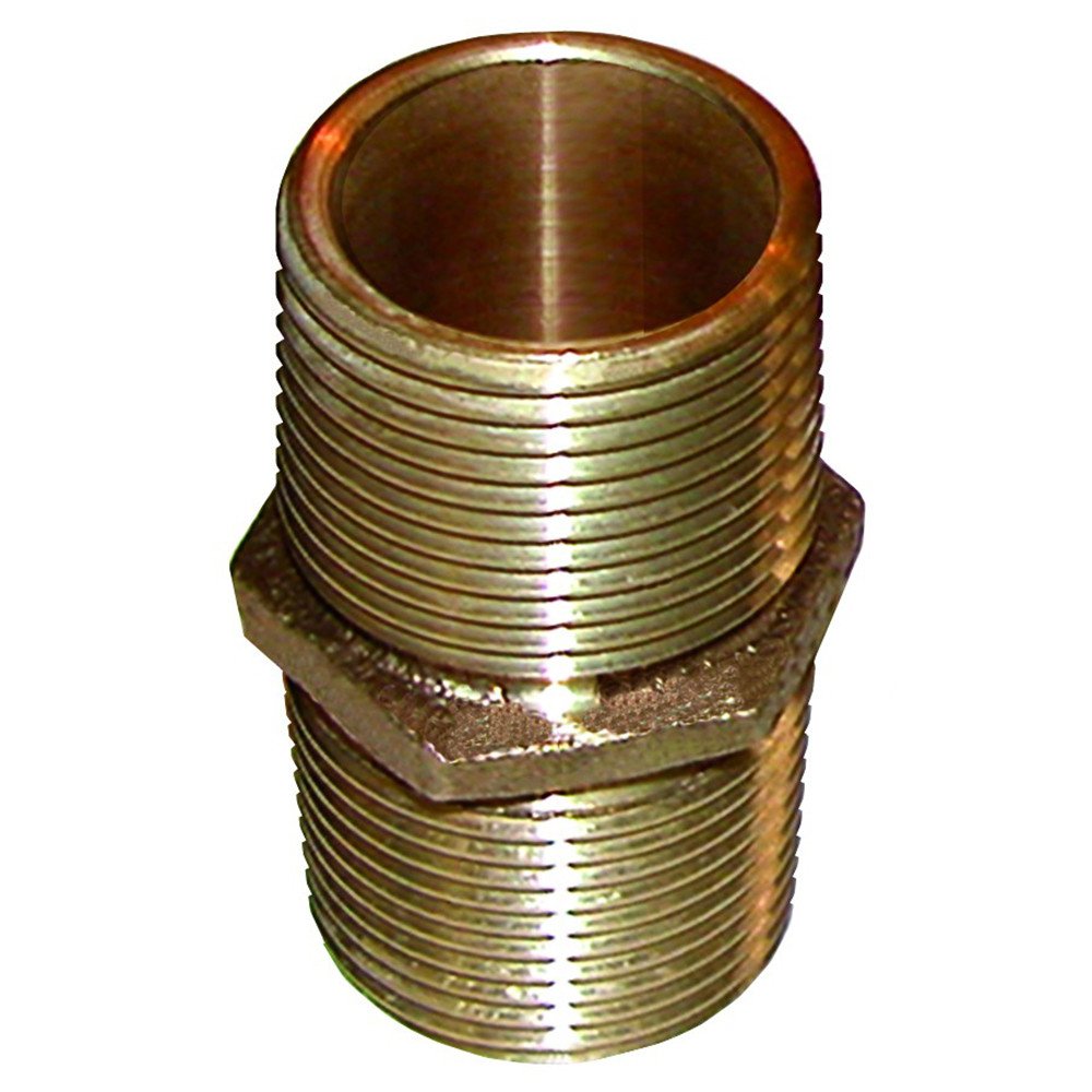 GROCO Bronze Pipe Nipple - 3" NPT Boat/Marine Plumbing PN-3000