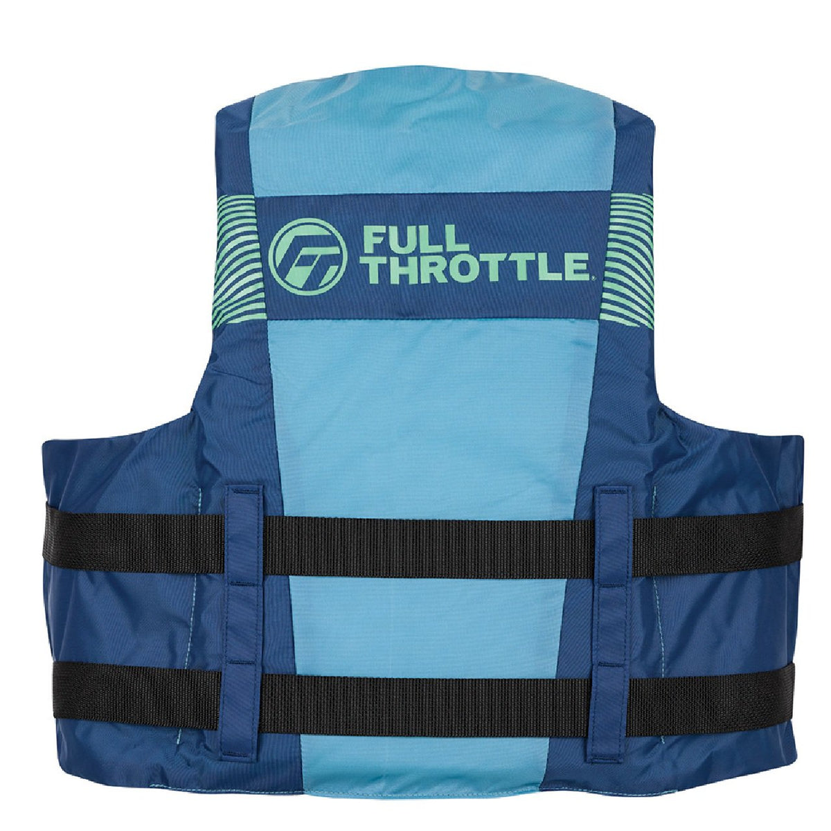 Full Throttle Adult Nylon PFD Life Jacket - L/XL - Blue