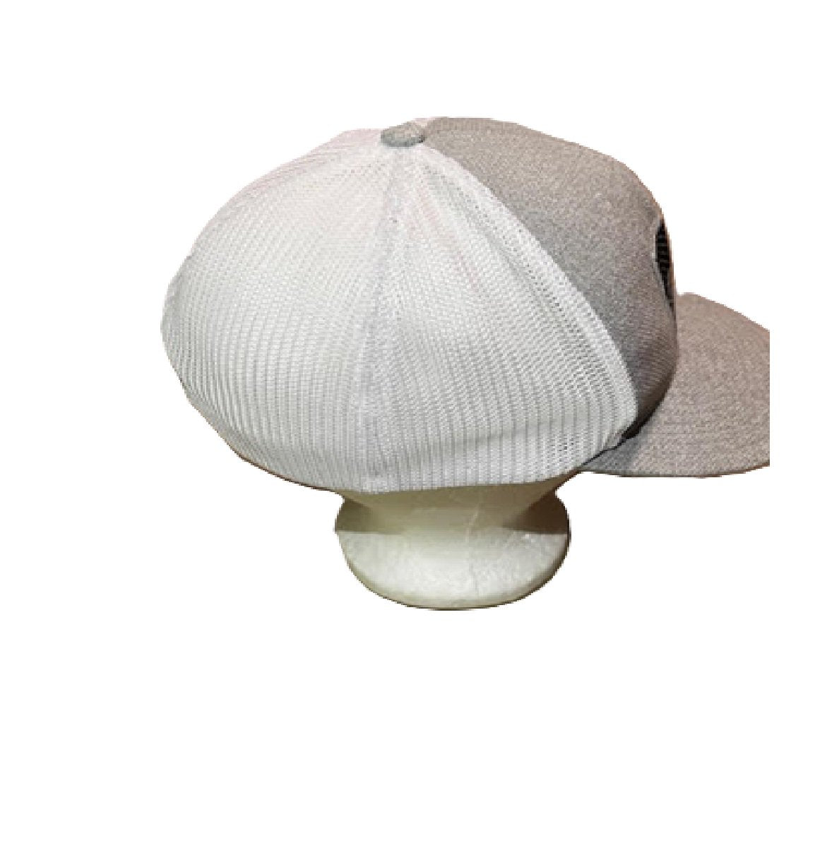 Columbia PFG Fish Flag Mesh Fishing Hat L/XL Gray/White BM1