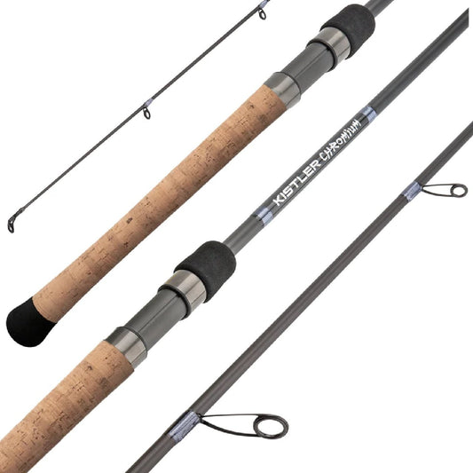 Kistler Chromium Shakyhead, Tube, Spy Bait Spinning Rods 7’0” Lite-Med-Heavy