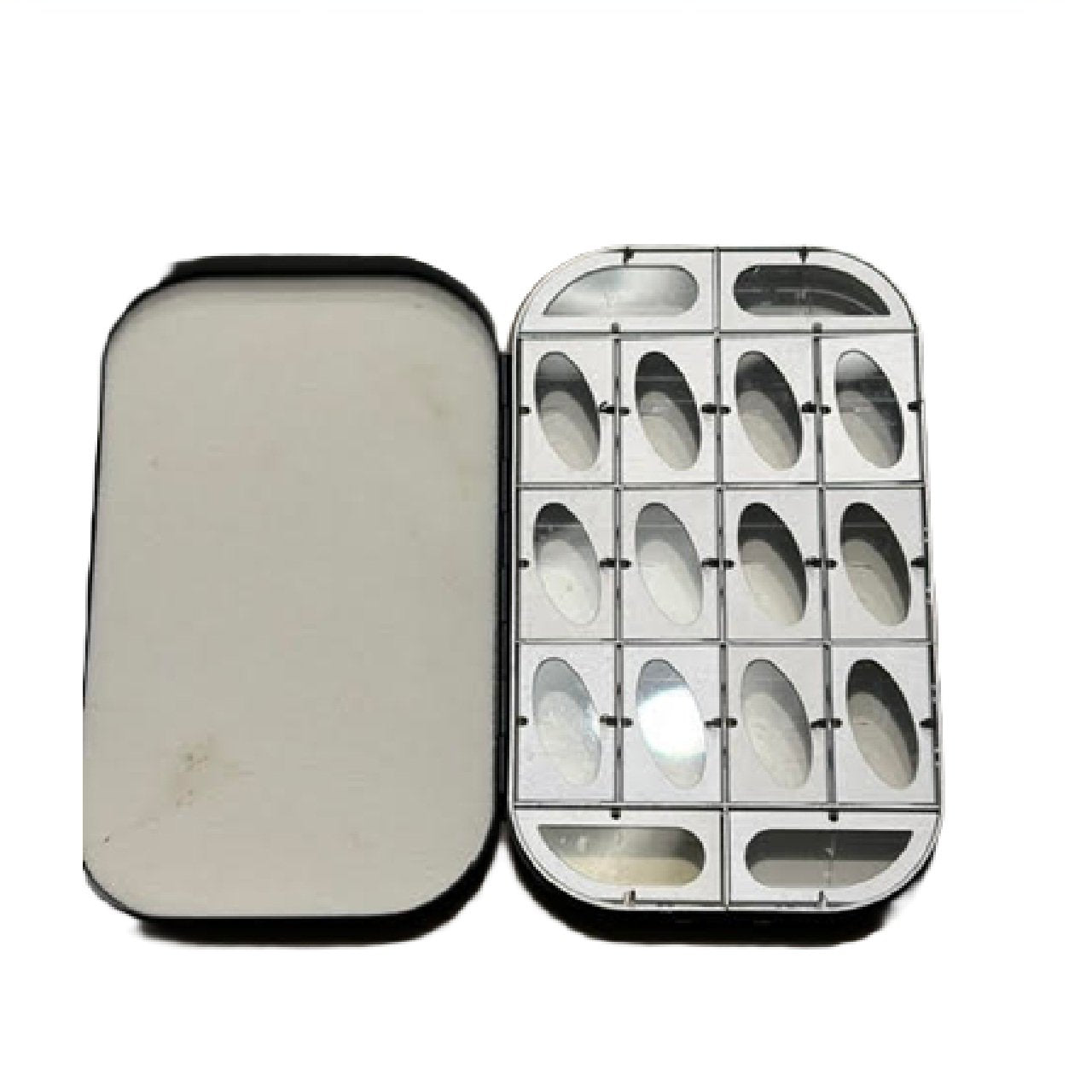 Okuma Classic Aluminum Fly Fishing Tackle Box with 16 Compartments Fly Box BM1