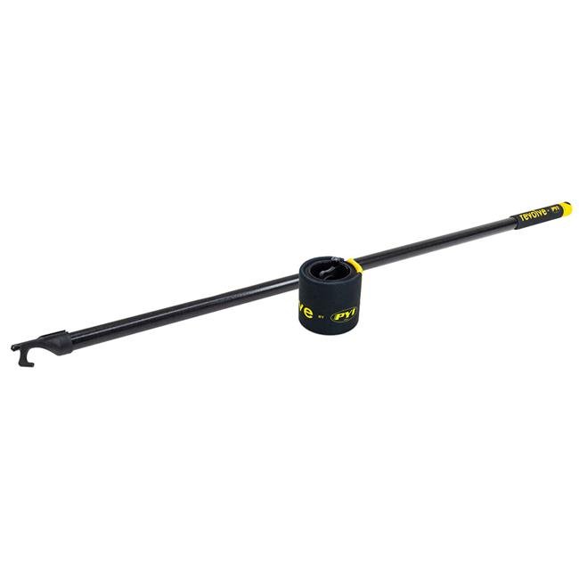 Revolve 03-REV-BH Revolve Rollable Boat Hook, Black & Yellow - 75 in.