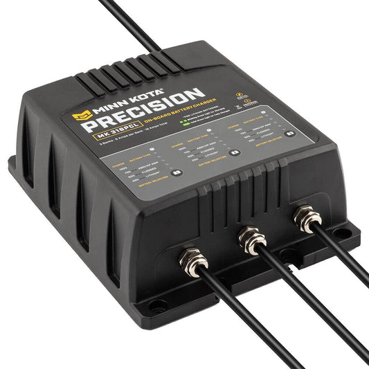 Minn Kota On-Board Precision Charger MK-318 PCL 3 Bank x 6 AMP LI Optimized