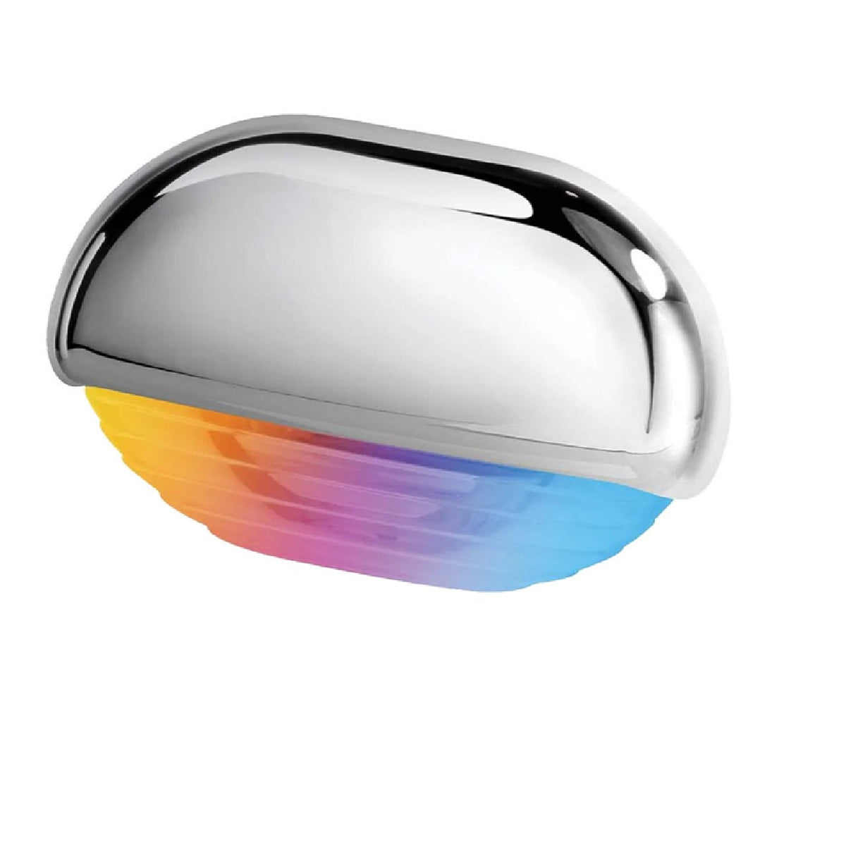 Hella Marine Apelo RGB Step Boat Lamp - Chrome Cap(2 Pack)