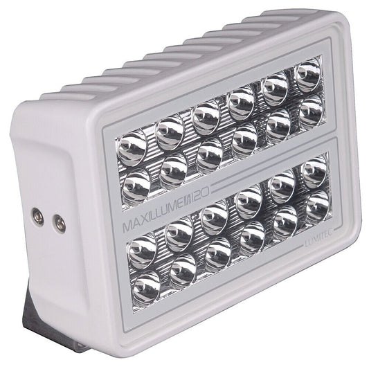 Lumitec Maxillume h120 - Trunnion Mount Flood Light - White Housing - White