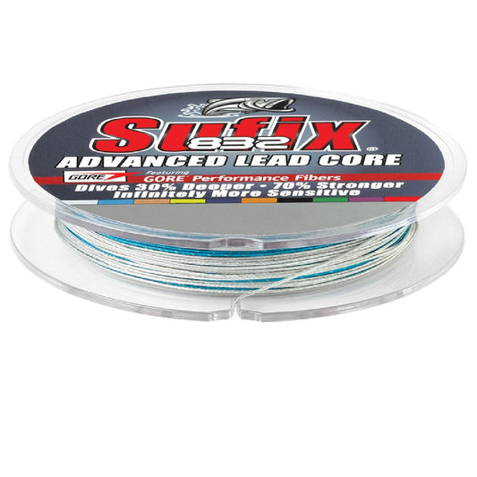 Sufix 832 Advanced Lead Core - 27lb - 10-Color Metered - 100 yds