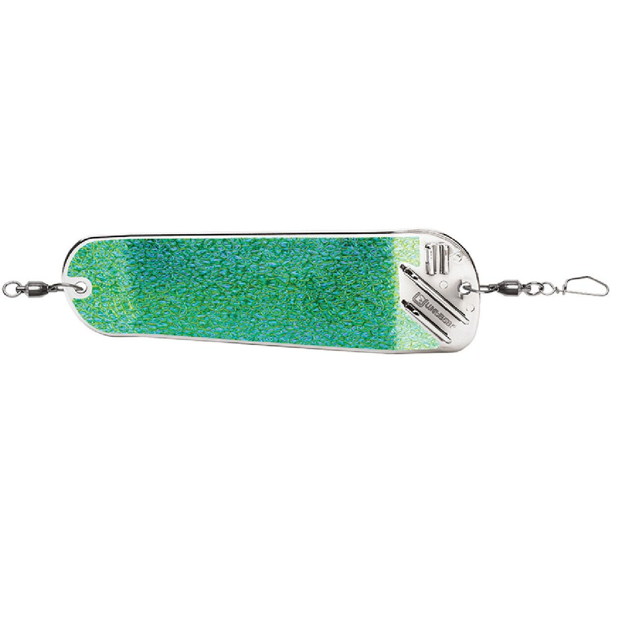 Luhr-Jensen Money Roll Flasher - 8-1/4" Fishing Lure- Rainbow Crush