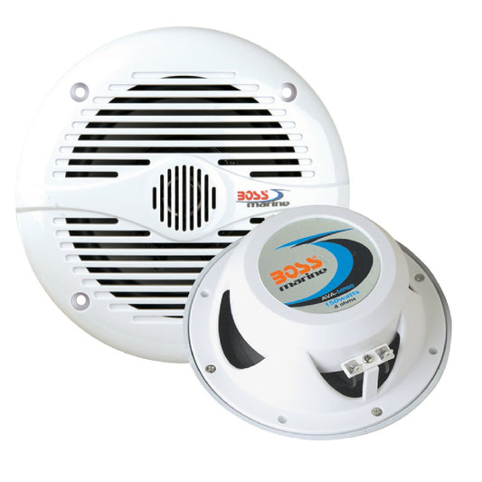 Boss Audio MR50 5.25" Waterproof Boat Speakers - Marine Grade - White - Pair