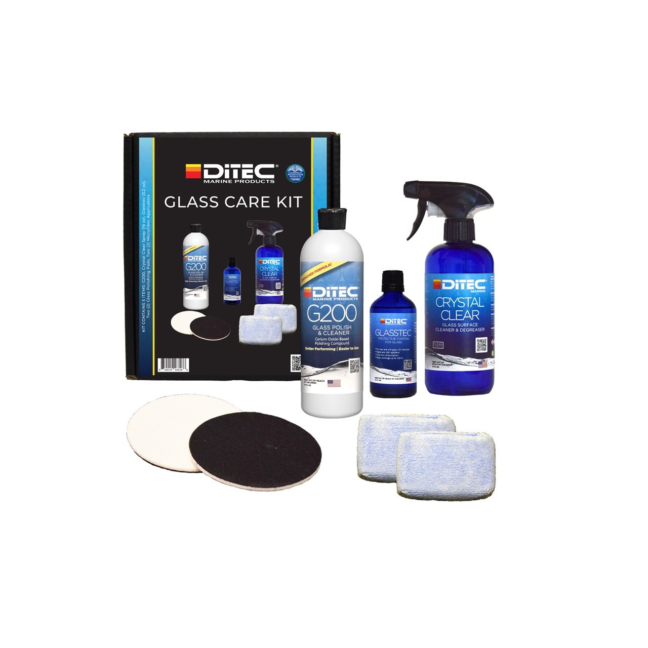 DiTEC Marine Glass Care Kit Boat care kit