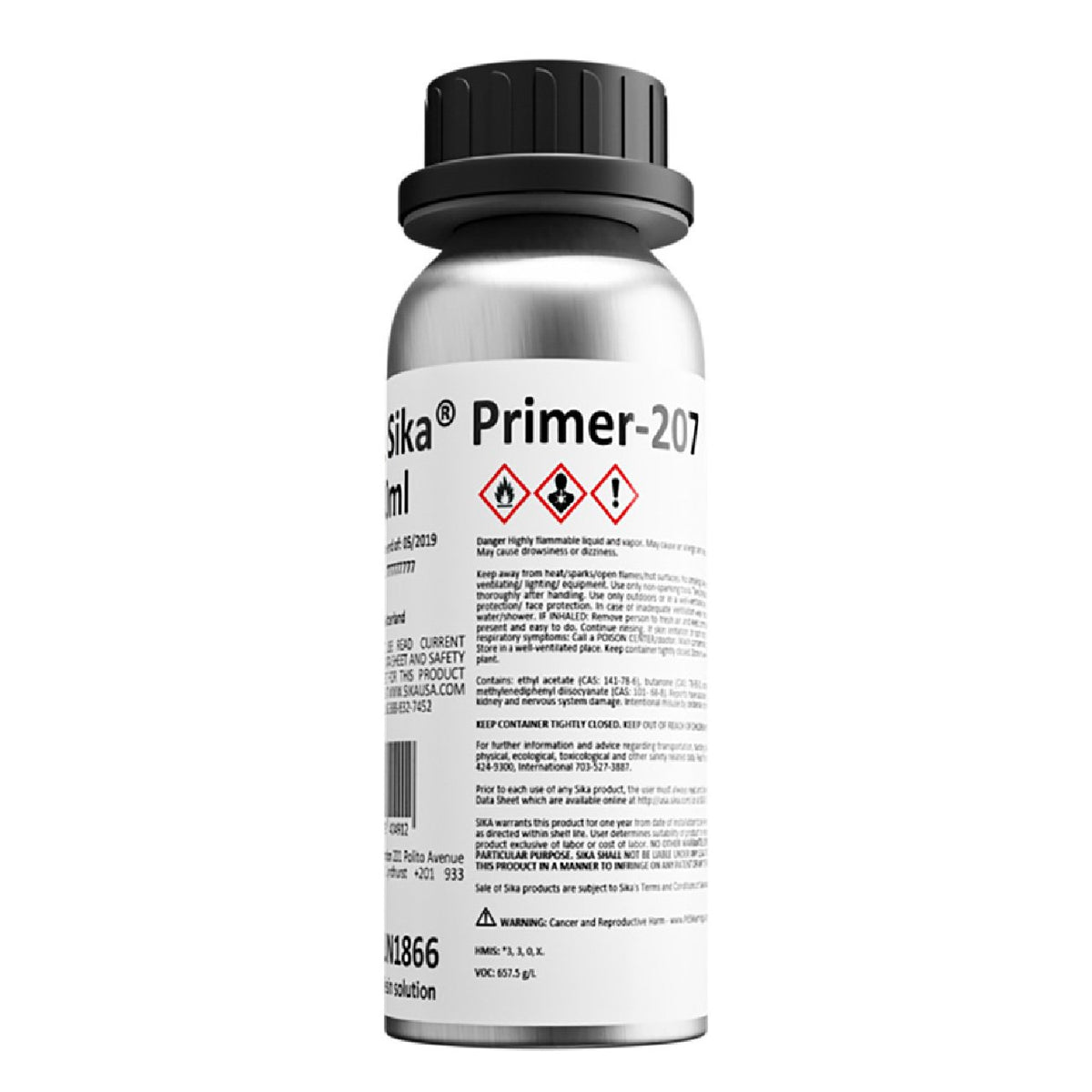 Sika Primer-207 - Pigmented, Solvent-Based Primer f/Various Substrates